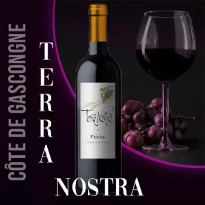 Vin rouge Terra Nostra du Domaine de Chiroulet - Une Symphonie de Fruits Noirs et d'Épices