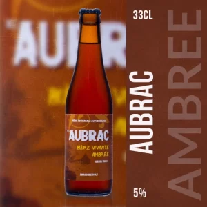 Bière Aubrac Ambrée brasserie d'Olt