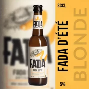 Bière artisanale fada blonde brasserie du castellet
