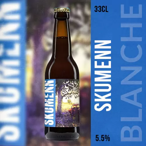 Bière "Hoppy Wheat" - Une bière de blé houblonnée de la Brasserie Skumenn