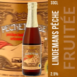 bière belge la pecheresse brasserie lindeman's