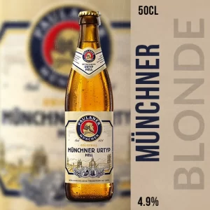 bière Munchner Urtyp type helles de la Brasserie Paulaner