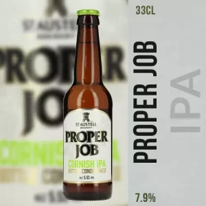 Bière proper job de la brasserie st austell