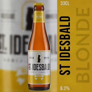 Bière blonde st idesbald de la brasserie huyghe