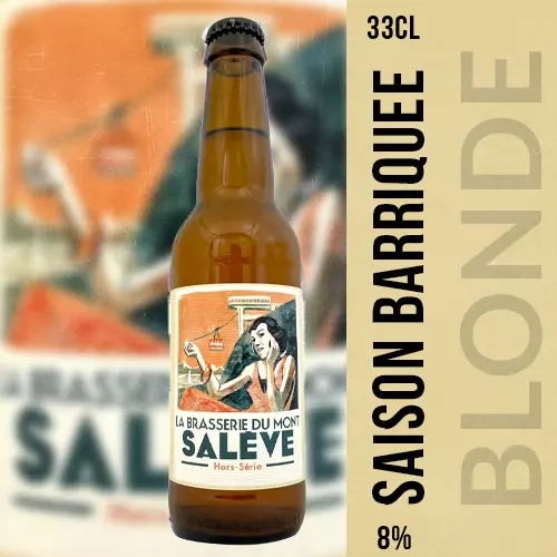 Bière Saison Barriquée brasserie Mont Saleve