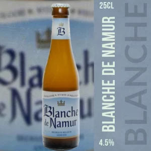 Bière belge blanche de namur
