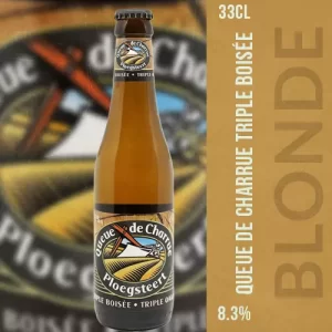 Bière belge queue de charrue triple boisée