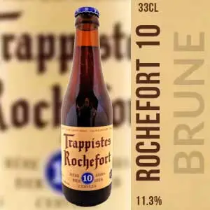 Bière belge trappiste rochefort 10