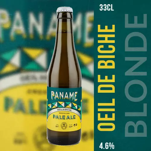 Bière oeil de biche Une Pale Ale de la Brasserie Paname