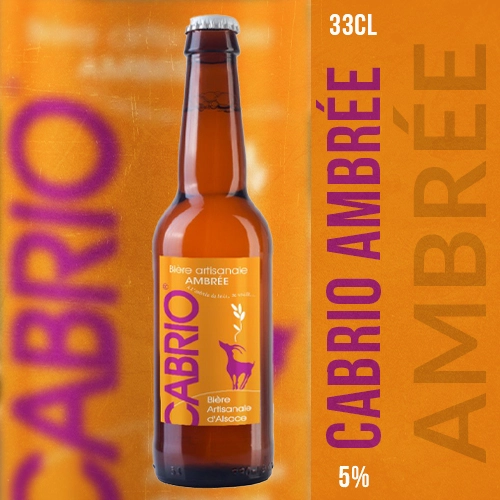 Bière Ambrée de la Brasserie Cabrio - Une Explosion de Saveurs Artisanales