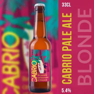 Bière Pale Ale de la Brasserie Cabrio - Une explosion de saveurs maltées et houblonnées