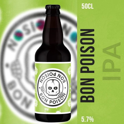 Bière Bon Poison : IPA aux Arômes Floraux et d'Agrumes